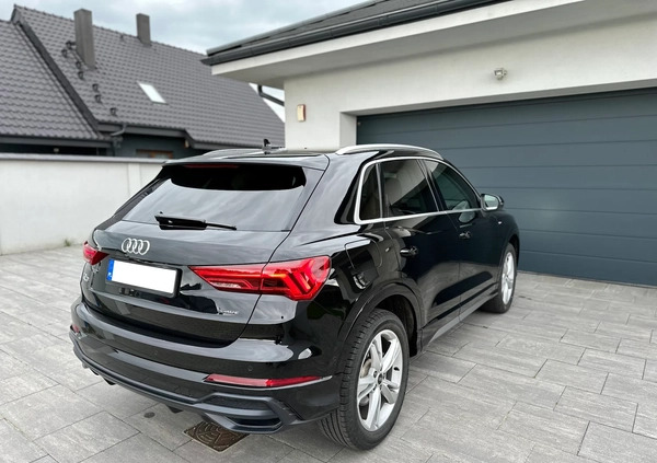 Audi Q3 cena 156900 przebieg: 44000, rok produkcji 2021 z Gostyń małe 379